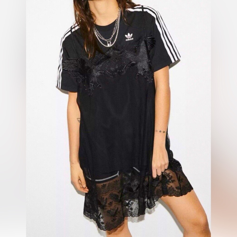 Adidas Lace Shirt Dress XS